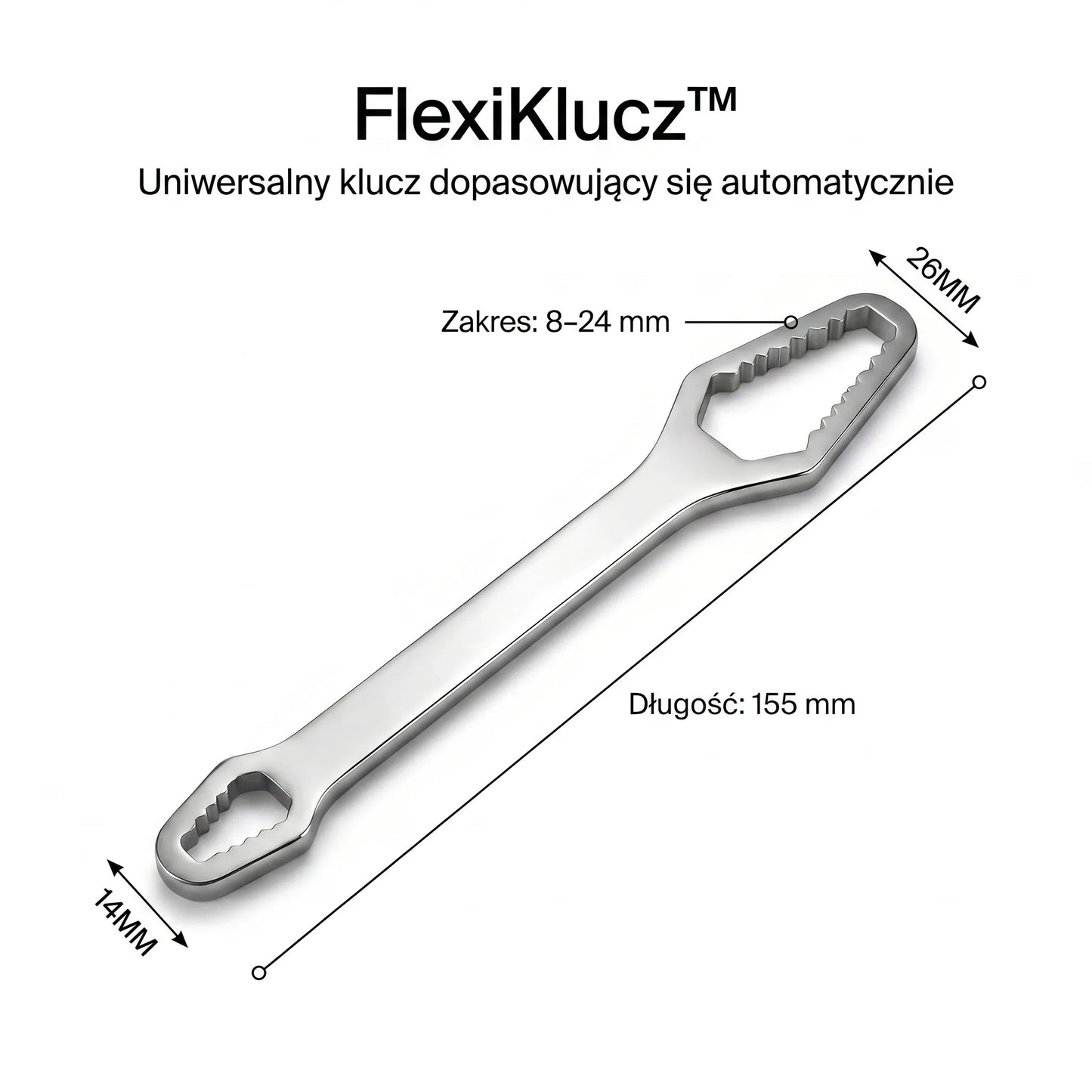FlexiKlucz™ - Uniwersalny klucz