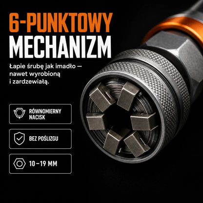 FlexiGrip™ – Odkręci wyrobioną i zardzewiałą śrubę