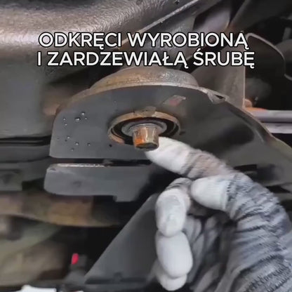 FlexiGrip™ – Odkręci wyrobioną i zardzewiałą śrubę
